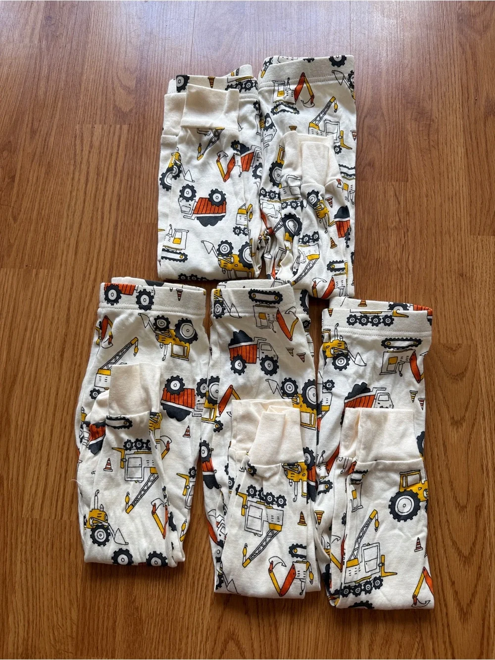 Construction Trucks Pajama Bottoms Bundle